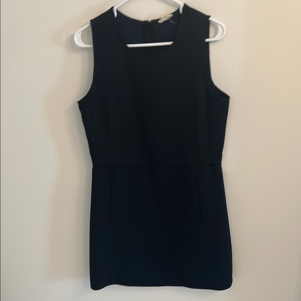 Navy Sheath Mini Dress